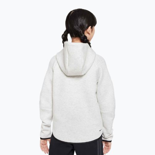 Detská mikina Nike Sportswear Tech Fleece light grey/heather/black/black