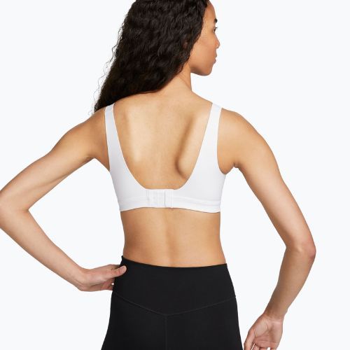Športová podprsenka Nike Alpha High-Support white/white/stone mauve/black