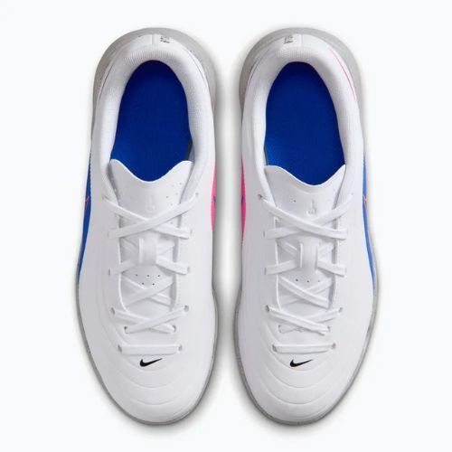 Detské futbalové kopačky Nike Tiempo Maestro Club Jr IC white/racer blue/pink blast/black