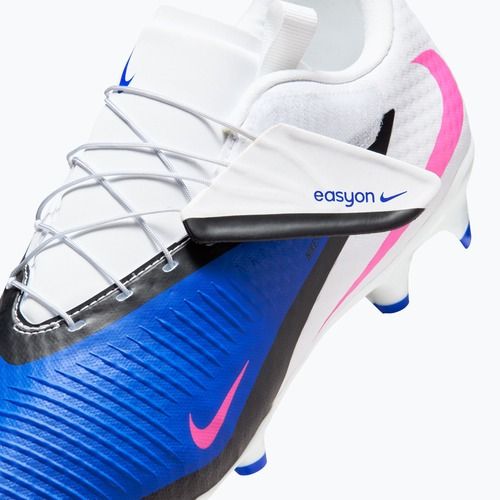 Pánske futbalové kopačky Nike Phantom 6 Low Academy EasyOn FG/MG racer blue/white/pink blast