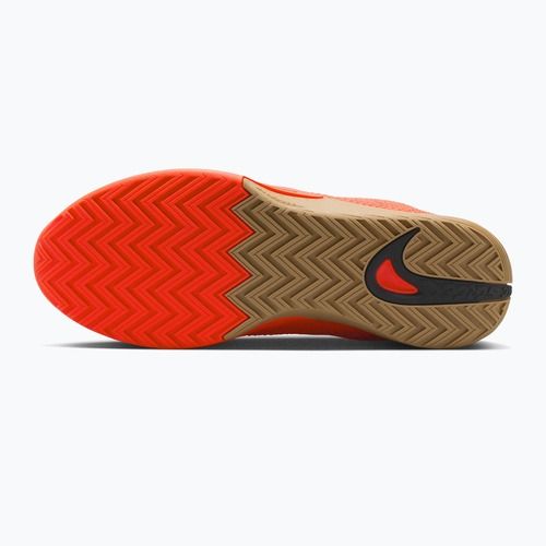 Pánske basketbalové topánky Nike Street Flare bright crimson/gum light brown/black