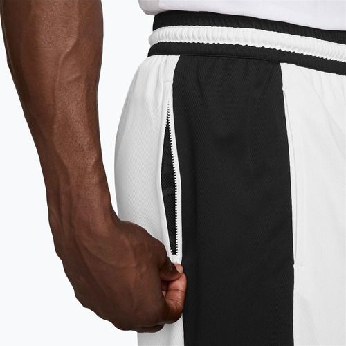 Pánske basketbalové šortky Nike Dri-Fit Game Classic 10" white/black/white/black