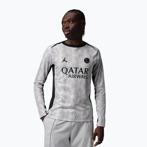 Pánsky futbalový dres longsleeve Nike Paris Saint-Germain Academy Pro Warm SE medium grey/black/black