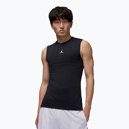 Pánske termo tričko Jordan Sport Dri-FIT black/white