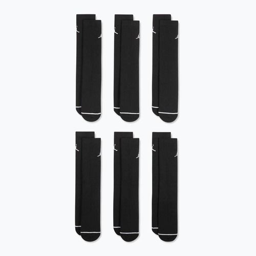 Ponožky Nike Jordan Everyday Cushioned Crew 6 párov black/white