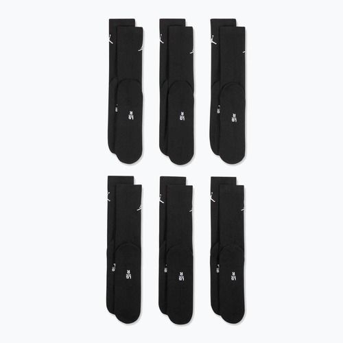 Ponožky Jordan Everyday Cushioned Crew 6 pairs black/white