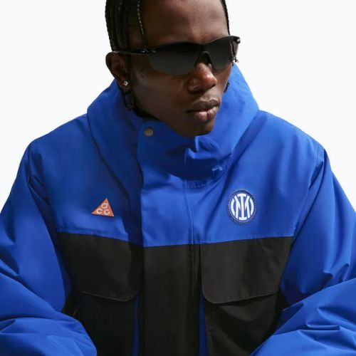 Pánska futbalová bunda Nike Inter Milan SE Skull Peak Storm-FIT hyper blue/black/safety orange