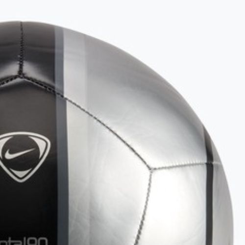 Futbalová lopta Nike Academy T90 Metallic '26 metallic silver/black/black veľkosť 5
