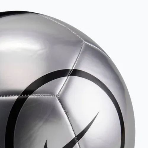Futbalová lopta Nike Academy T90 Metallic '26 metallic silver/black/black veľkosť 4