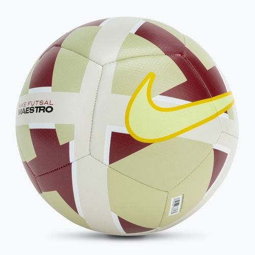 Futbalová lopta Nike Maestro olive aura/team red/chalk/light liquid lime veľkosť 4