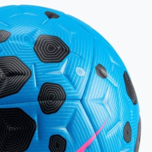 Futbalová lopta Nike Academy blue glow/black/pink blast veľkosť 5