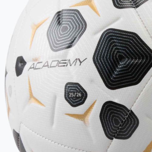 Futbalová lopta Nike Academy white/black/black veľkosť 5