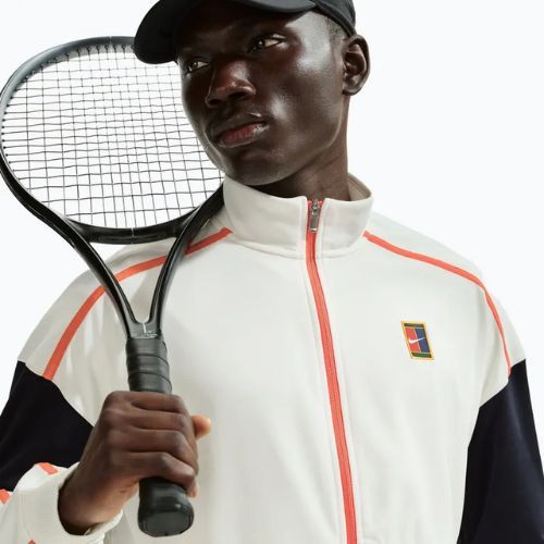 Pánska tenisová mikina Nike Court Heritage sail/turf orange