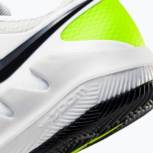Detské tenisové topánky Nike Court Vapor X Jr white/volt/black