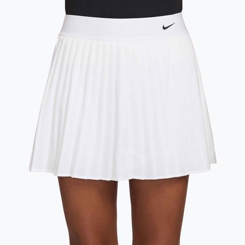 Tenisová sukňa Nike Victory Dri-Fit High-Waisted Pleated white/black