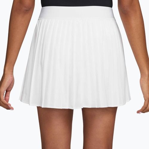 Tenisová sukňa Nike Victory Dri-Fit High-Waisted Pleated white/black