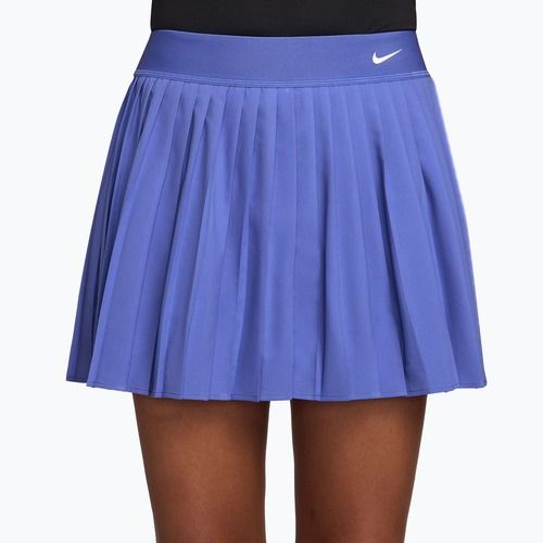 Tenisová sukňa Nike Victory Dri-Fit High-Waisted Pleated sapphire/white