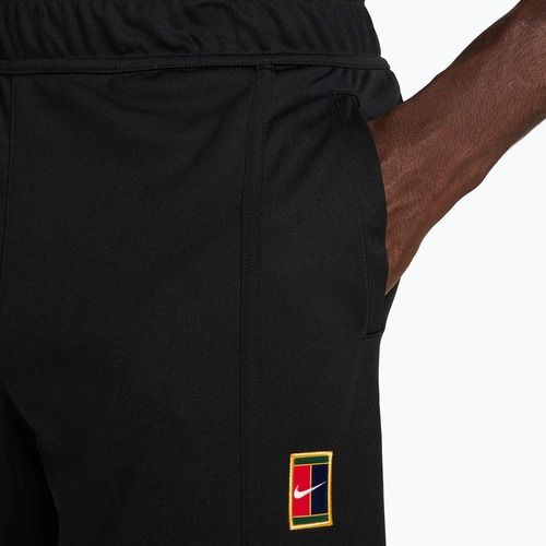 Pánske tenisové nohavice Nike Court Heritage black/black