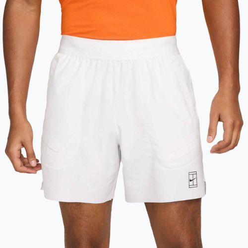 Pánske tenisové šortky Nike Court Dri-Fit Advantage 6" white/black