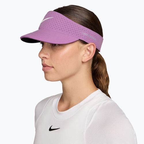 Tenisový šilt Nike Dri-Fit ADV Ace light magenta/anthracite/white