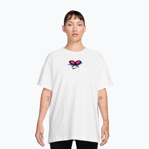 Dámske tenisové tričko Nike Slam Dri-Fit white
