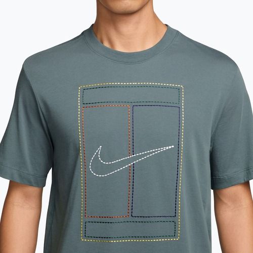 Pánske tričko Nike Court Heritage mineral slate