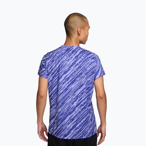 Pánske tenisové tričko Nike Court Dri-Fit Victory Print lapis/white