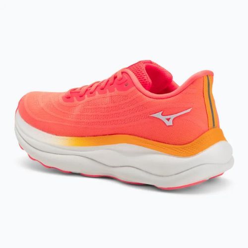 Dámske bežecké topánky Mizuno Wave Sky 9 striking coral/baseball white/citrus