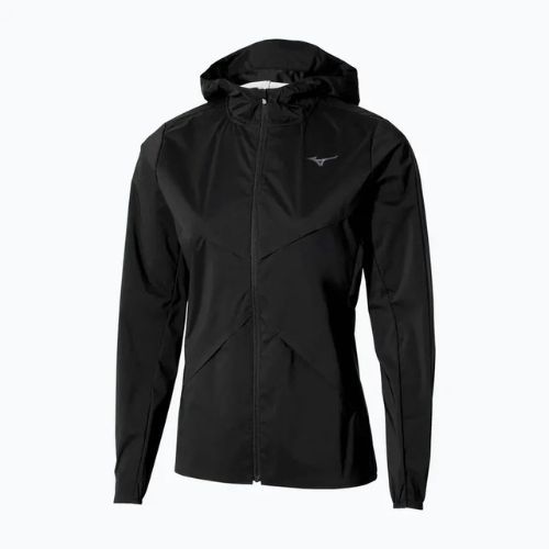 Dámska bežecká bunda Mizuno Tech Thermal Charge Hooded black