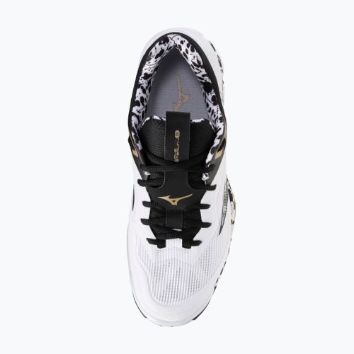 Halové topánky  Mizuno Wave Stealth 6 white/black/ge gold