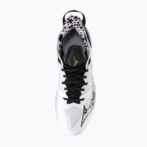 Hádzanárske topánky Mizuno Wave Mirage 5 white/black/ge gold