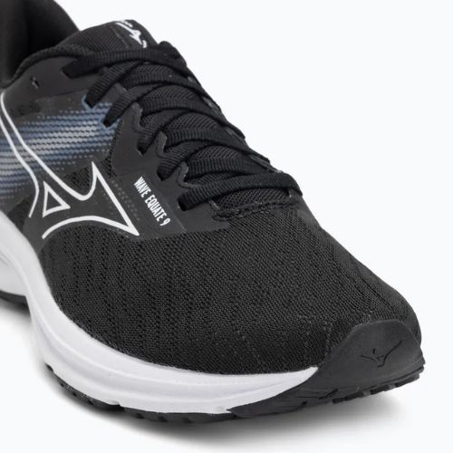 Pánske bežecké topánky Mizuno Wave Equate 9 black/white/vintage indigo