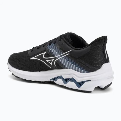 Pánske bežecké topánky Mizuno Wave Equate 9 black/white/vintage indigo