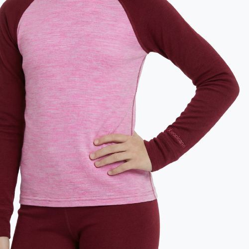 Detská termo súprava WOOLCANO Merino SET0982 purple