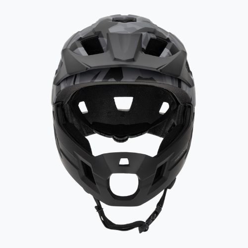 Detská cyklistická prilba ATTABO Predator full face gray
