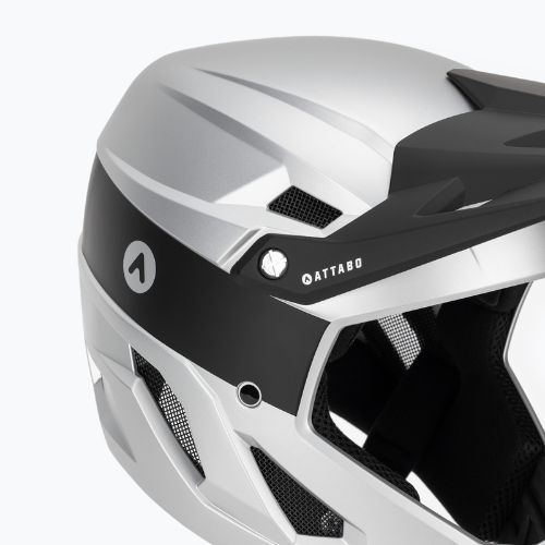 Cyklistická prilba ATTABO State 1.0 full face silver