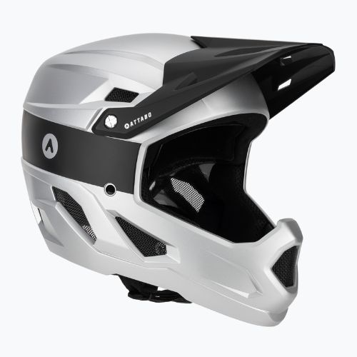 Cyklistická prilba ATTABO State 1.0 full face silver
