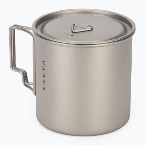 Turistický hrnček KADVA titanium ultralight gray