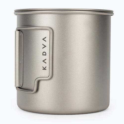 Turistický hrnček KADVA titanium ultralight gray