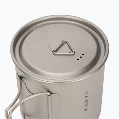 Turistický hrnček KADVA titanium ultralight gray