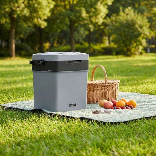 Prenosná chladnička KADVA AC/DC gray