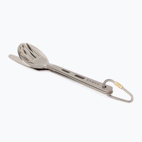 Turistický príbor KADVA titanium ultralight gray