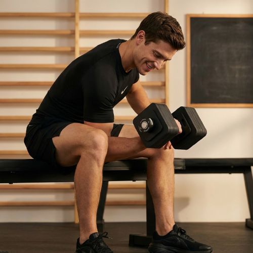 Nastaviteľná činka XTREXO 23 kg black