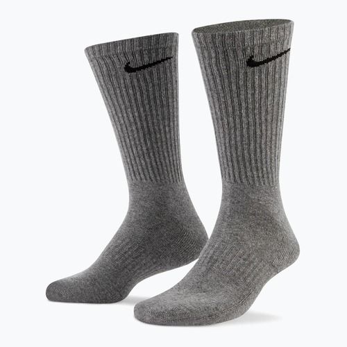 Ponožky Nike Everyday Cushioned 6 párov carbon heather/black