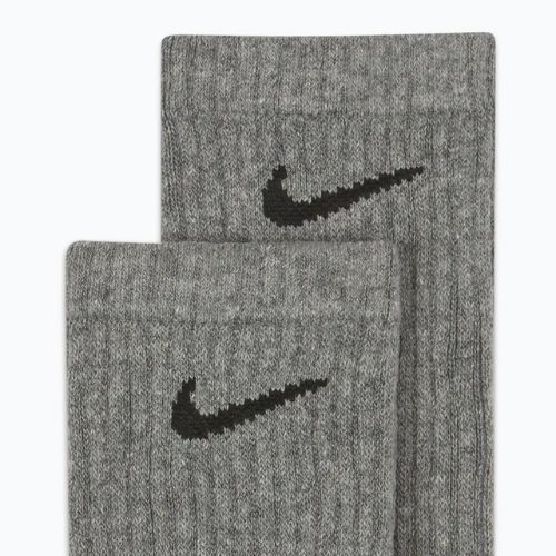 Ponožky Nike Everyday Cushioned 6 párov carbon heather/black