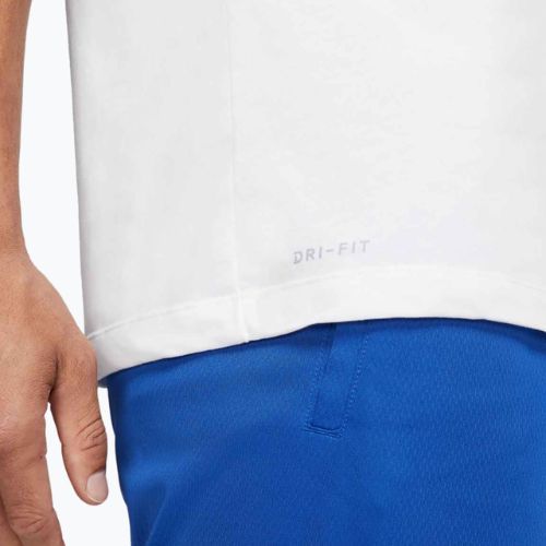 Pánske tričko Nike Dri-Fit smoky white/black