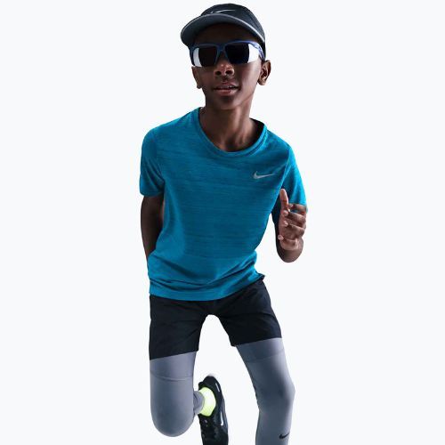 Detské tréningové tričko Nike Dri-Fit Miler green abyss/green abyss
