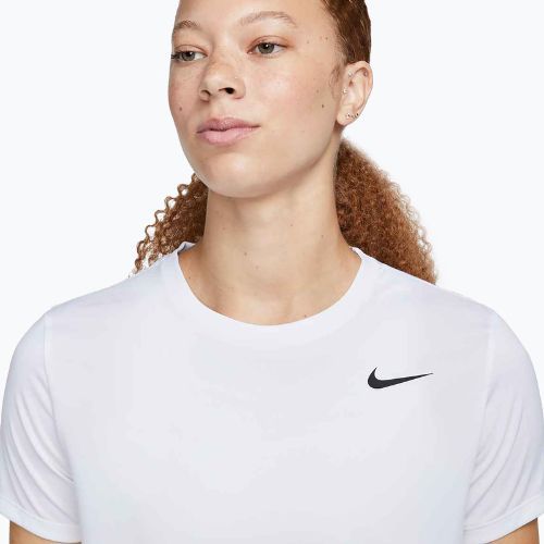 Dámske tréningové tričko Nike Dri-Fit white/black