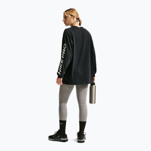 Dámske tričko longsleeve Nike Dri-Fit black/white