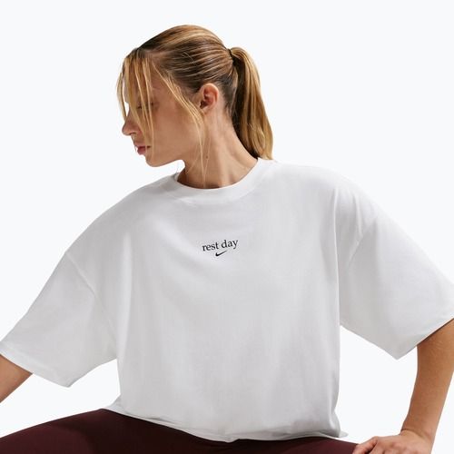 Dámske tričko Nike Dri-Fit white/black/black